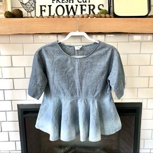 Adriano Goldschmied peplum top